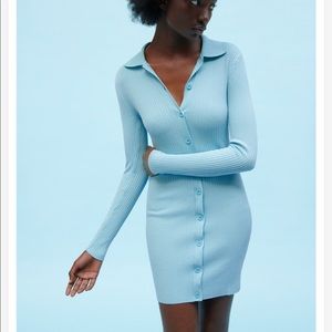NWT Zara Polo knot dress